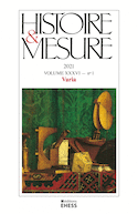 Histoire & Mesure, no 36-1